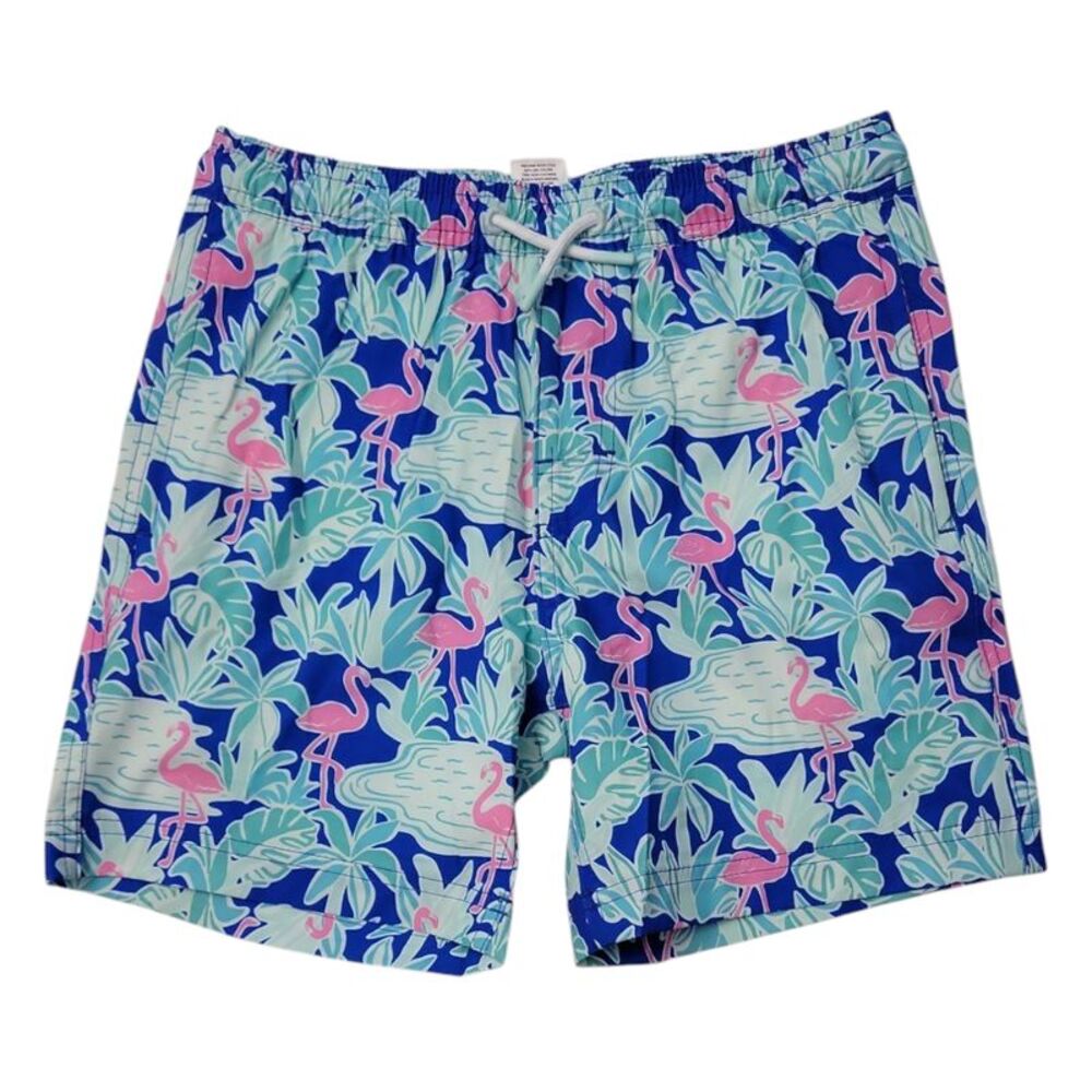 Member's Mark Boys Resort Built-In Liner Swim Trunk - Light Blue